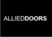 Allied Door MUN LOGO white on black